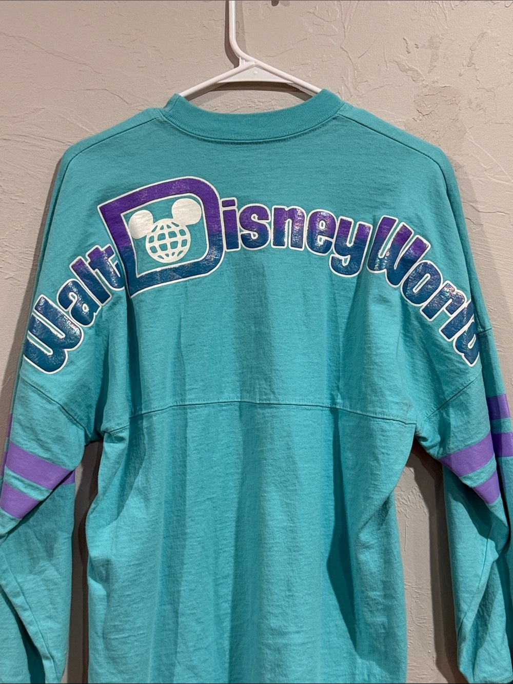 Authentic Walt Disney World Teal Iridescent Spirit Jersey